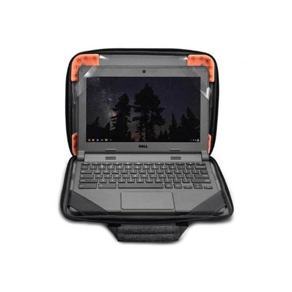 Higher Ground Higher Ground STL3.0-15GRY 15 in. Shuttle 3.0 Notebook Case; Grey STL3.0-15GRY